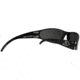 Gatorz Wraptor Sunglasses, Black Frame, Chrome Lens WRABLK02