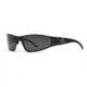 Gatorz Wraptor Sunglasses, Black Frame, Grey Lens, WRABLK01