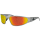 Gatorz Wraptor Sunglasses, Brushed Frame, Sunburst Lens, WRABRU13M