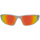 Gatorz Wraptor Sunglasses, Brushed Frame, Sunburst Polarized Lens, WRABRU13P