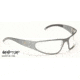 Gatorz Wraptor, Gunmetal Frame, Clear Lens