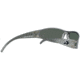 Gatorz Wraptor Sunglasses, Gunmetal Frame, Grey Lens WRAGUN01