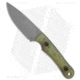 Gavko Knives EDC Neck Fixed Blade Knife, 3.25in, Bohler N690, Drop Point Blade, G-10, Jade Handle, Jade/Gray, 6.75 inch, BHQ-22243