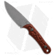 Gavko Knives EDC Neck Fixed Blade Knife, 3.25in, AEB-L Steel, Drop Point Blade, G-10, Orange Handle, Orange/Gray, 6.75 inch, BHQ-22249