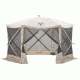 Gazelle 6 sided Portable Gazebo, Tan 21500
