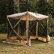 Gazelle G5 5-Sided Portable Gazebo, GG502DS, Desert Sand, 4-Person, GG502DS