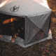 Gazelle G6 6-Sided Portable Gazebo Pop-Up Hub Screen Tent, 3 Pack of Wind Panels, Desert Sand, 8-Person, GK908