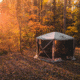 Gazelle G6 6-Sided Portable Gazebo Easy Pop-Up Hub Screen Tent, Desert Sand, 8-Person, GG601DS