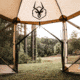 Gazelle G6 6-Sided Portable Gazebo, GG602DS, Desert Sand, 8-Person, GG602DS