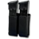 GBRS Group Double Pistol Magazine Pouch, Black, One Size, GEAR-DPMP-BLK