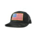 GBRS Group Patriotism Trucker Hat, Black, One Size, HAT-TRK-BLK-PAT