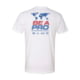 GBRS Group R.W.B. Be A Pro Short Sleeve Shirt - Men's, White/Multicolor, Small, SS-WHT-RWB-S