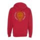 GBRS Group Triple Daggers Pullover Hoodie - Men's, Cardinal/Multicolor, Small, POH-CAR-TD-S