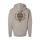 GBRS Group Triple Daggers Pullover Hoodie - Men's, Cement/Multicolor, Small, POH-CEM-TD-S