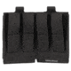 GBRS Group Double Rifle Magazine Pouch - Bungee Retention, BLACK, GEAR-DRMP-5.56-BR-BLK