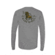 Gbrs Group Gear GBRS Group Lion &amp; Skull Long Sleeve Shirt, LS-GRY-LNS-M