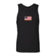 GBRS Group Patriotism Front &amp; Center Tank - Men's, Black/Multicolor, Small, TT-BLK-FAC-S