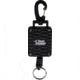 Gear Keeper Aluminum High Force Retractor, Black, RT4A-0044-B