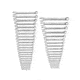 GearWrench 12 Point Long Pattern Combination SAE/Metric Wrench Set, 44 Pc., 81919