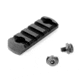 Geissele Picatinny Rail for M-Lok, 5 Slots, Black, 08-194B