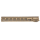 Geissele Super Modular Rail, 16in, MK18, M-Lok, Arca-Swiss, Desert Dirt Color, 05-791S