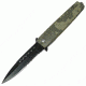 Gen Pro Assisted Opener Knife, Green Camo Textured Handle, Black ComboEdge SK-8269GNPF