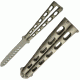 Gen Pro Balisong Trainer, Silver Handles KO2200A-S