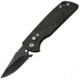 Gen Pro Mini Auto, Black Alum. Handle w/Hammered Finish &amp; Checkering X-FK-006BK