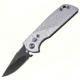 Gen Pro Mini Auto, Silver Alum.Handle w/Hammered Finish &amp; Checkering X-FK-006SL