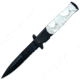 Gen Pro Stiletto Style Assisted Knife, Imitation White Mother of Pearl, Black Combo SK-8703