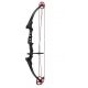 Genesis Mini Bow, LH, Black w/ Red Cam, 11418