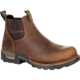 Georgia Boot Eagle One Waterproof Chelsea 4 inch Work Boot - Mens, Brown, 9.5 Wide, GB00315-095W