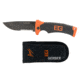 Gerber 000752 BG Folder Steel Drop Point Blade Textured Rubber Grip