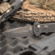 Gerber 06 Auto Automatic Folding Knife, 8.5 in Overall, 3.8 in S30V Plain Drop Point Black Oxide Blade, Anodized 6061-T6 Machined Aluminum Black Handle, 30-001295