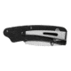 Gerber Edge Folding Clip Knife, Black Aluminum Handle, Clam 31-000666