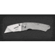 Gerber Edge Folding Clip Knife Silver Aluminum Handle Clam 31 000664