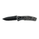 Gerber Empower Auto Open Folding Knife,3.25in,S30V Steel Black Oxide Blade,Grey Armored Grip Handle, 30-001325