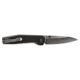 Gerber Fuse Folding Knife, 3.8in 7Cr17MoV Steel Stonewash Drop Point Blade, Black Handle, 30-001874