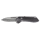 Gerber Highbrow Compact Assisted Opening Folding Knife, 2.8in, 7CR Steel, Partially Serrated, Grey, 30-001519