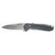 Gerber Highbrow Folding Knife - Grey Handle, Serrated Edge