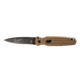 Gerber Mini Covert Auto Automatic Folding Knife / Fine Edge, Coyote Brown/Black Blade, 30-001396
