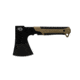 Gerber Pack Hatchet,3.5in,Black Steel Blade,Coyote Brown Fingergoove Handle, 31-003484