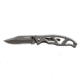 Gerber Paraframe I Folding Knife - Serrated 3in, High Carbon Stainless Blade, Ti-Grey, 2208445