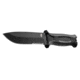 Gerber StrongArm Fixed Blade Knife, Black, Serrated, Black 31-002933