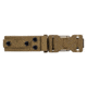 Gerber StrongArm Fixed Blade Knife, Coyote, Serrated, Coyote 30-001059, EDEMO1