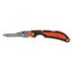 Gerber Vital Pocket Knife, Black/Orange Handle,6 Replacement Blades GE31-002736