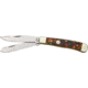 German Bull Trapper Tortoise Folding Knife,Stainless Clip and Spey Blade, Tortoise Shell Handle GB254T