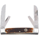 German Eye Four Blade Congress Folding Knife,4in closed,Solingen Steel Blade, Genuine Stag Handle GE60DS