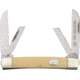 German Eye Four Blade Congress Folding Knife,4in closed,Solingen Steel Blade, Yellow Celluloid Handle GE60Y