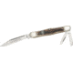 German Eye Whittler Folding Knife,Clip/Pen/Coping Blade, Genuine Stag Handle GESCDS